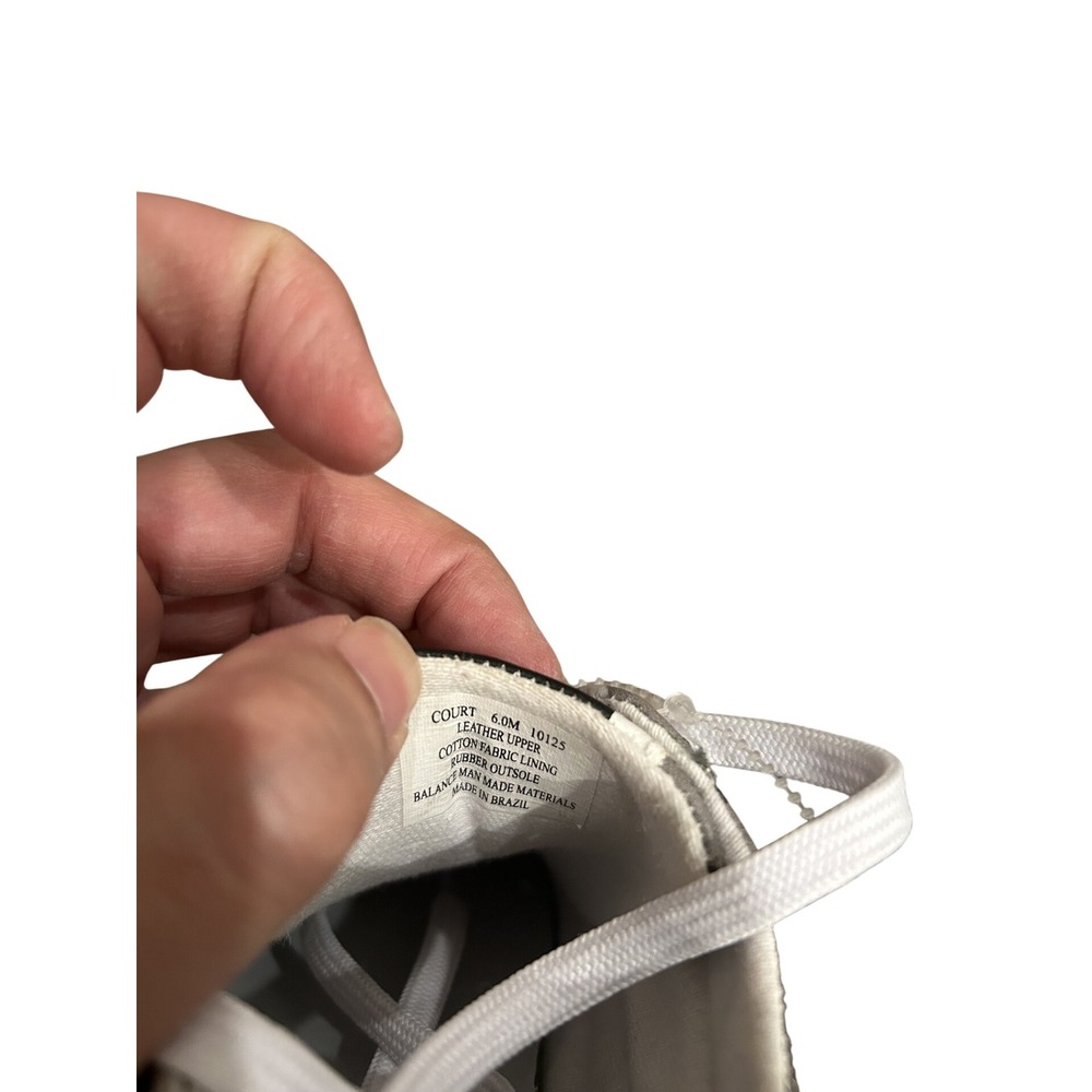 OTBT Court Casual Sneakers Womens 6.0M Grey Camo NWT Leather Low Top Lace Up - Picture 4 of 7